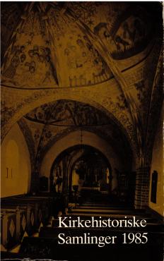 Kirkehistoriske samlnger 1985