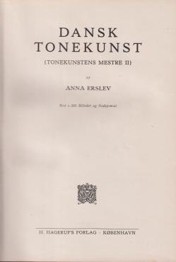 Tonekunstens mestre - Dansk tonekunst