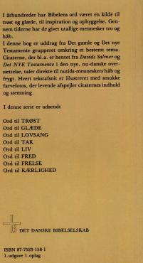 Ord til Kærlighed