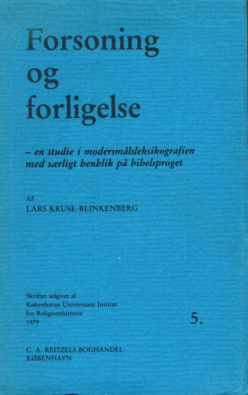 Forsoniing og forligelse