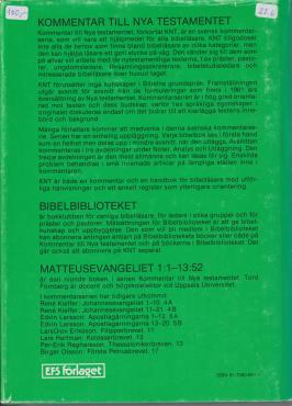 Matteus-Evangeliet 1:1-13:52