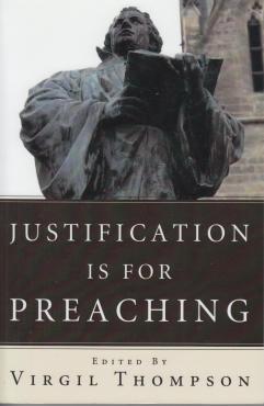 Justification is for Preaching (Ny bog)