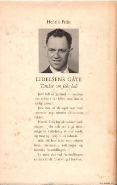 Lidelsens gåte Tanker om Jobs bok