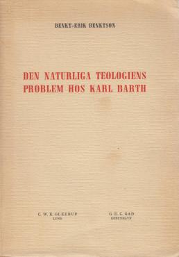 Den Naturaliga Teologiens Problem Hos Karl Barth