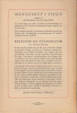 Religion og evangelium - fem folkelige foredrag.
