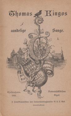 Aandelige sange - Åndelige sange I, 1893