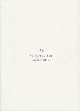 Tak - Salmernes bog på nudansk