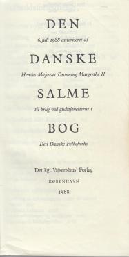 Den Danske Salmebog af 1988 ¤