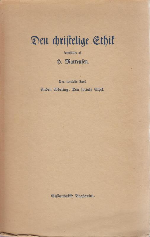 Den christelige ethik (2 bind) (1894) ¤