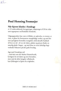 Når hjertet klædes i festdragt
