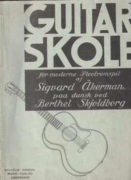 Guitar skole for moderne Plectrumspil