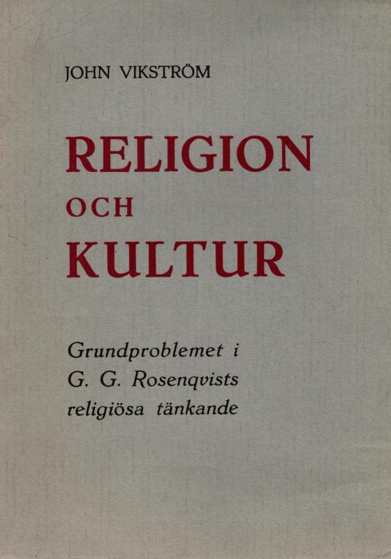 Religion och Kultur