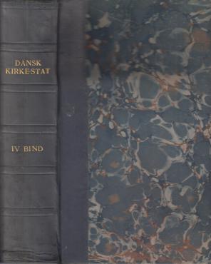 Dansk Kirke-Stat, Danmarks Præster og Menighedraad. (4 bind) ¤