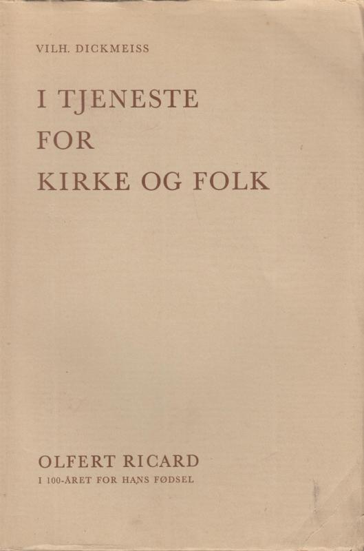 I tjeneste for kirke og folk