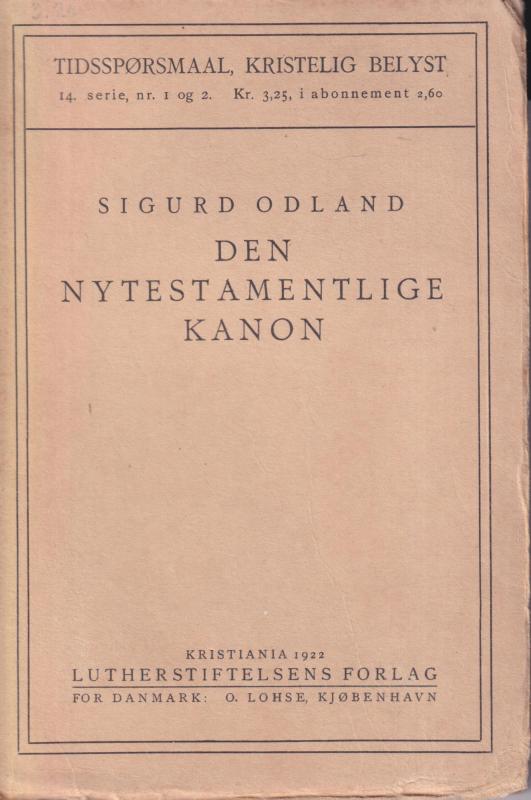 Den nytestamentlige kanon