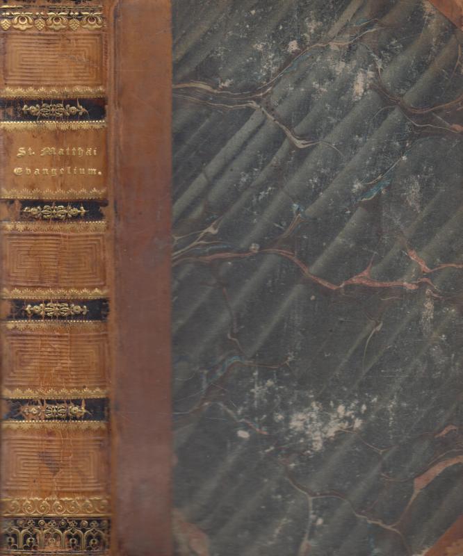 St. Matthæi Evangelium (1838) ¤