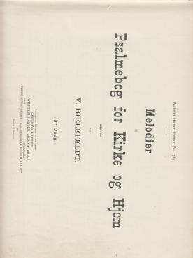 Melodier til Psalmebog for kirke og hjem