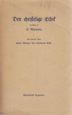 Den christelige ethik, 1894