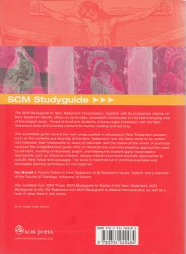 New Testament Interpretation: SCM Studyguide (ny)