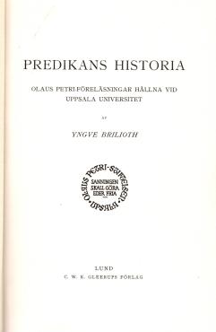 Predikans historia