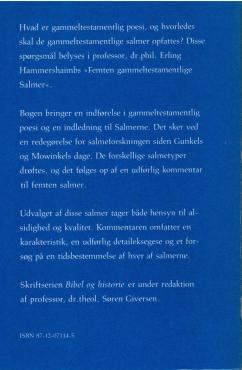 Femten gammeltestamentlige salmer