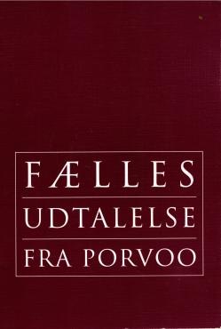 Fælles udtalelse fra Porvoo