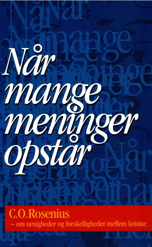 Når mange meninger opstår