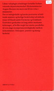 Kustoden - Erindringer fra Kirkeministeriet