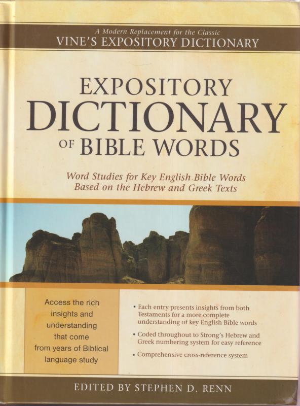 Expository Dictionary of Bible Words (Ny bog)