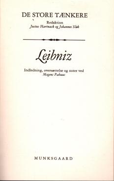 Leibniz - de store tænkere
