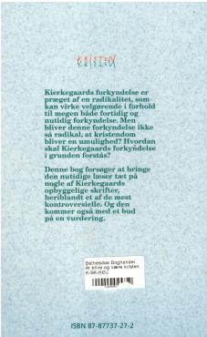 At blive og være kristen - i Kierkegaards forkyndelse