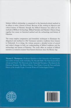 Biblical Narrative and Palestine´s History (Ny bog)
