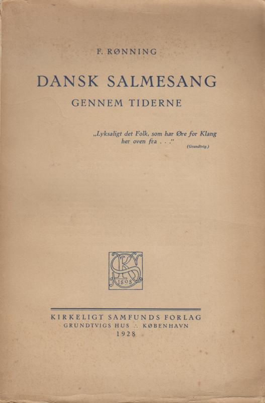 Dansk Salmesang gennem Tiderne