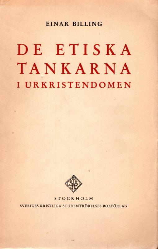 De etiska tankarna i urkristendomen