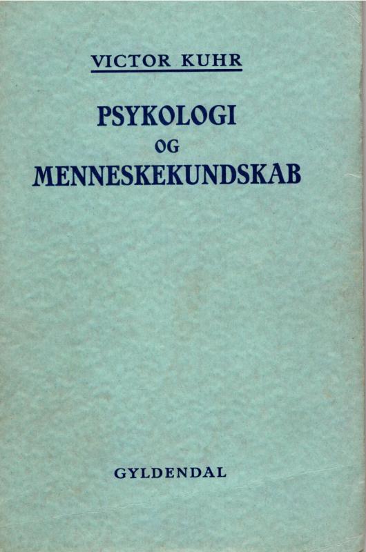 Psykologi og menneskekundskab