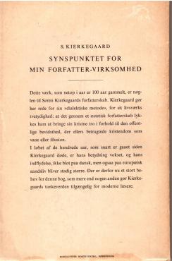 Synspunktet for min Forfatter-Virksomhed