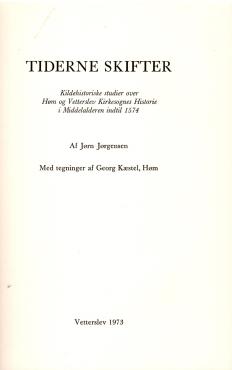Tiderne skifter