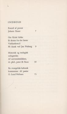 Dialoger. Kirkebegrebet på det første Vatikankoncil