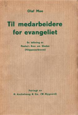 Til medarbeidere for evangeliet