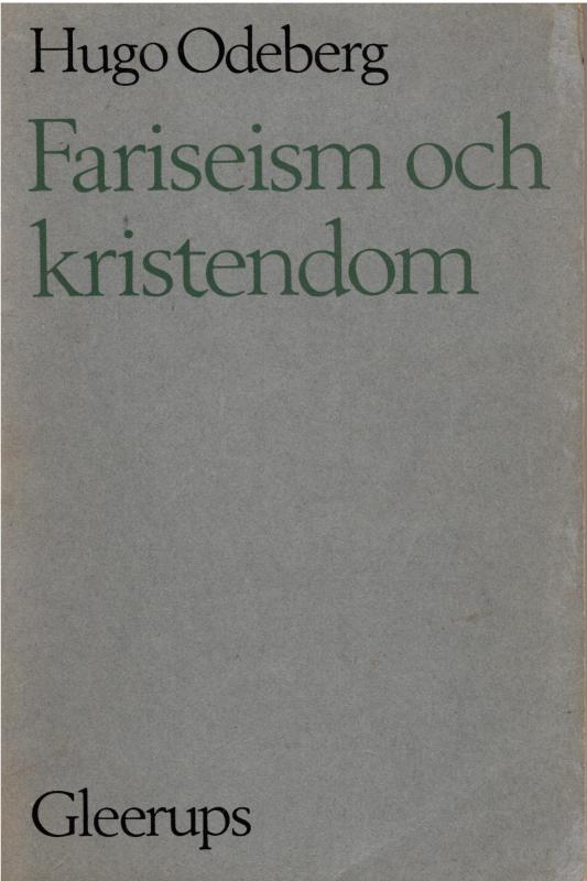Fariseism och kristendom