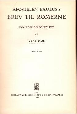 Apostelen Paulus's brev til romerne