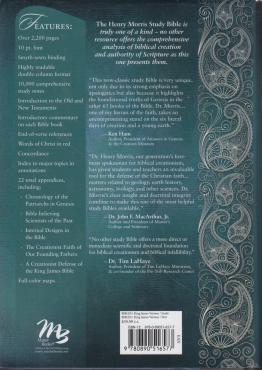 The Henry Morris Study Bible (som ny)