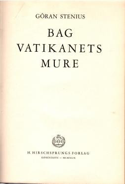 Bag Vatikanets mure
