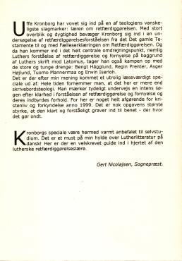 Retfærdiggørelsen hos Luther
