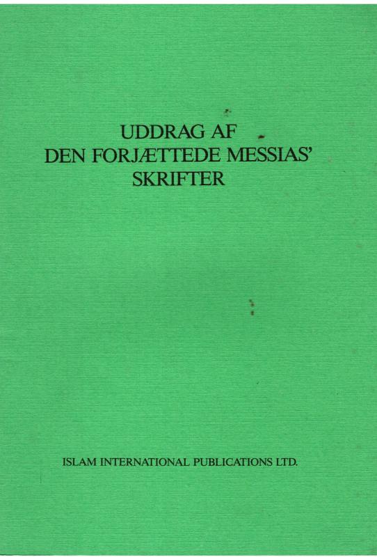 Uddrag af den forjættede Messias' skrifter