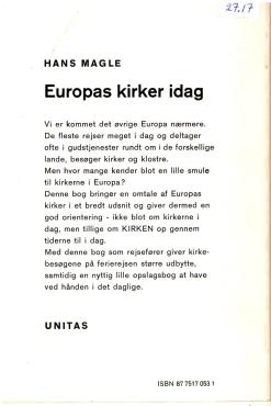 Europas kirker idag