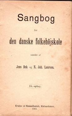 Sangbog for den danske folkehöjskolen (1909)