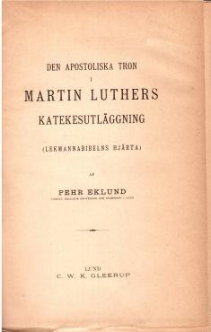 Luthers Trosbekännelse