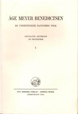De undertrykte nationers tolk (I + II) 2 bind