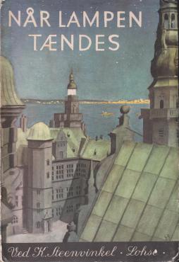 Når lampen tændes